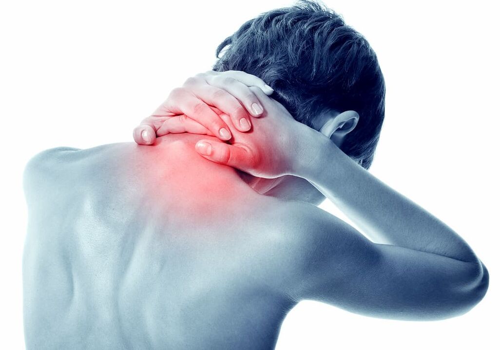 Osteochondroza szyjna u mężczyzny
